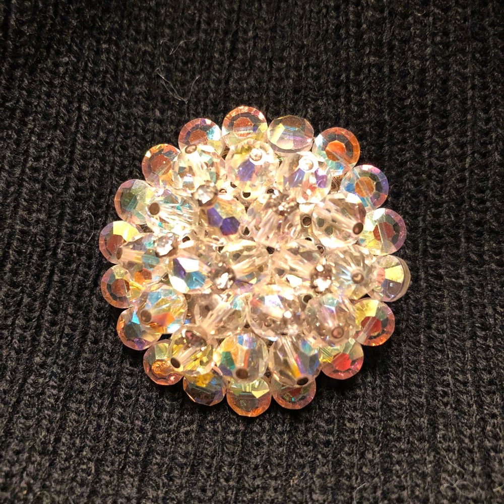 Rainbow Crystal Pin